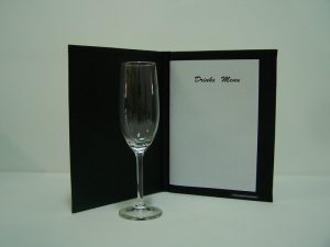 A4 Buckram Bound Menu Cover - Image 3