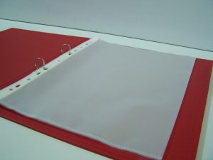 Buckram bound ring binder - Image 3